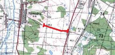 DANE OGÓLNE numer inwentaryzacyjny 112 data 21.10.2012 lokalizacja Aleja przy drodze Nawodna-PGR Graniczna wsp. punktu początkowego N 53 00,381 E 14 25,998 wsp.
