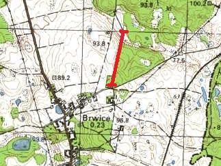 DANE OGÓLNE numer inwentaryzacyjny 117 data 22.10.2012 lokalizacja Aleja przy drodze Barwice - Rosnówko wsp. punktu początkowego N 52 55,568 E 14 32,563 wsp.