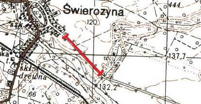 DANE OGÓLNE numer inwentaryzacyjny 116 data 03.10.2012 lokalizacja Droga wyjazdowa ze Świerczyny na Wielboki wsp. punktu początkowego N 53 26,355 E 16 16,684 wsp.