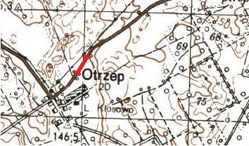 DANE OGÓLNE numer inwentaryzacyjny 210 data 02.10.2012 lokalizacja Szpaler nieopodal wsi Otrzep wsp. punktu początkowego N 53 25,514 E 16 14,496 wsp.
