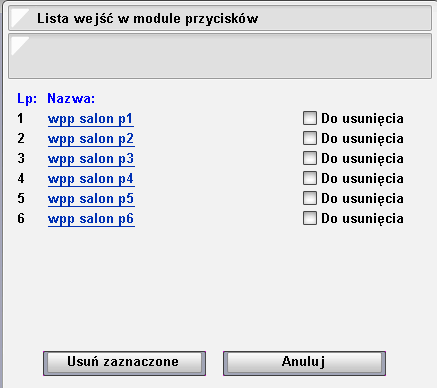 Krok 6 Wybierz w Trybie konfiguracji Przyciski (), następnie kliknij Dodaj przycisk () Krok 9 Wybierz Czułość pola dotykowego () Krok 7 Wprowadź Nazwę wyjścia (pola dotykowego) (), a następnie