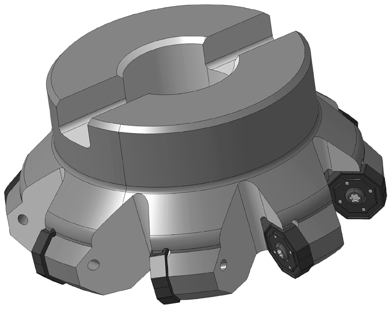 M660 Face Milling Cutters With Corner Angle 43º Frezy do obróbki płaszczyzn o kącie przystawienia 43º Ød 5, 5 43 L ØD ØDe Tools / Narzędzia EDP