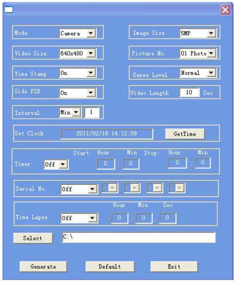 3.3 Podłączanie do komputera Istnieje moŝliwość programowania fotopułapki i funkcji MMS za pomocą komputera. Uruchom MMS Setup.exe z dołączonego CD.