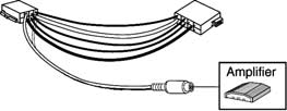 8. INSTRUKCJA MONTA U 12V (max. 150 ma) 4 Ohm 4 Ohm 4 Ohm 4 Ohm 7 607 621 222 Kl.
