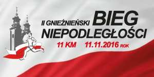 Gnieźnieński Bieg Niepodległości WYNIKI ZAWODÓW / RESULTS LIST Bieg 11 km Organizator: Młodzieżowy Klub Sportowy ALTOM Data: 11 listopada 2016 r.