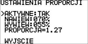Jeśli użytkownik ustawi wydajność jednego wentylatora poniżej 20 %, spowoduje to wyłączenie tego wentylatora (oznaczone na ekranie jako ).