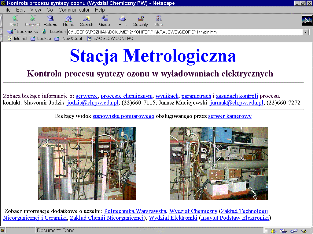 Przykład Realizacji sieć