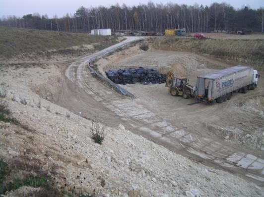 Ilości odpadów zawierających azbest przeznaczonych do