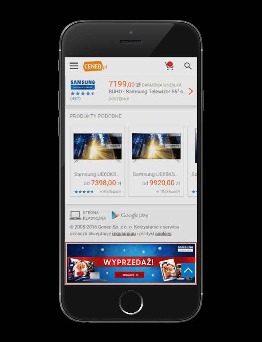 Ceneo Mobile - Scroll Footer x1 1280