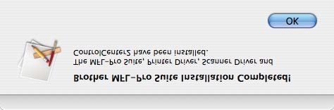 KROK 2 Instalowanie sterownika i oprogramowania Macintosh 3 Dla użytkowników kabla interfejsu USB Dla wersji Mac OS X 10.2.4 lub wyższej WAŻNE Należy koniecznie wykonać instrukcje podane od kroku 1 Konfiguracja Urządzenia na stronach 6 do 14.