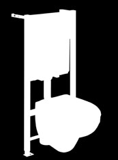 STELAŻE POdtyNKOWE ZESTAW STYLE SLIM ZESTAW REKORD SLIM ZESTAW IDOL SLIM składający się z: Stelaż SLIM do WC Miska wisząca Style Do kompletowania z deską L20111, L20112 i przyciskiem spłukującym