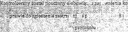 f ą;.jjwagi nie objęte w póz,l- 24, zalecenia nie wnikające bezpośrednio z przepisów prawa sntroloi^kjo^^^ do wkcnwkni ii2nrości-knntrqlrich,,craz n'^ ' ' :' '! ' : ' - : ': '''. ', '". '' ' J.