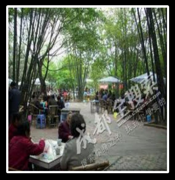 Dzień 9: 6 września 2012 : Chengdu Zwiedzanie parku Chengdu River Chwila relaksu w herbaciarni, wycieczka po