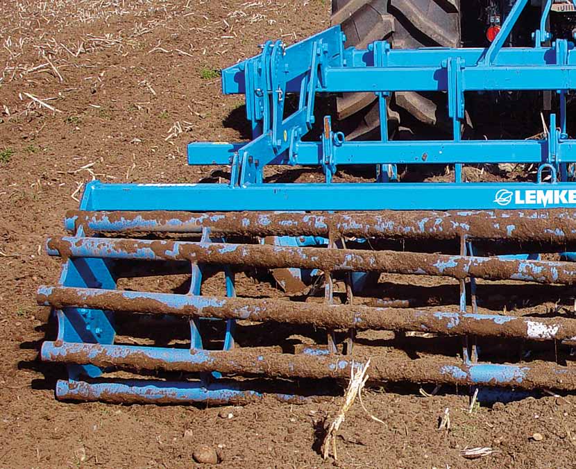 Łatwo i niedrogo Firma LEMKEN oferuje wały rurowe o średnicy 400 mm, 540 mm i 600 mm.