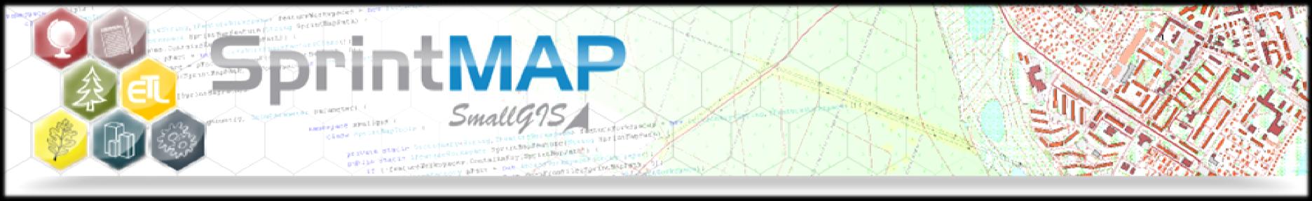 DZIAŁALNOŚĆ W OBSZARZE GIS Produkcja specjalistycznego oprogramowania GIS opartego głównie o technologię ESRI, rozwijanego pod marką SprintMAP.