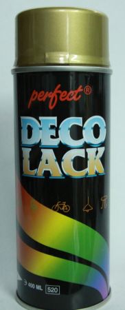 Perfect deco lack, 400ml, ral 9005 - czarny połysk Kod Kleimy: prt2062o400k698y Lakier żywiczny, produkowany na bazie żywic syntetycznych Kolor po utwardzeniu: RAL 9005 - CZARNY POŁYSK Lakiery