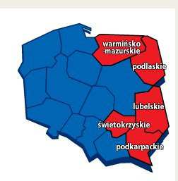 PROGRAMY OPERACYJNE 2014-20 programy krajowe POLSKA WSCHODNIA (2 MLD ) Cel ogólny: wzmocnienie pozycji rozwojowej i konkurencyjnej Polski Wschodniej.