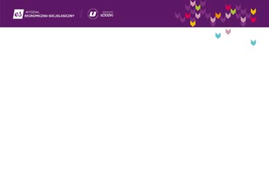WYDZIAŁ EKONOMICZNO-SOCJOLOGICZNY UŁ SYSTEM IDENTYFIKACJI WIZUALNEJ 32