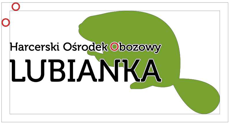 2.2 Pole ochronne Pole ochronne definiuje minimalny zamknięty obszar wokół znaku, w którym znak może zostać użyty.