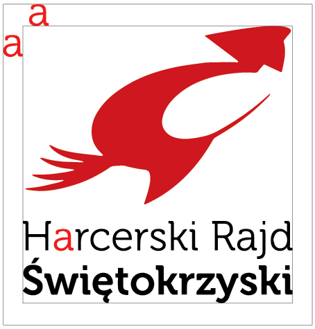 3.2 Pole ochronne Pole ochronne definiuje minimalny zamknięty obszar wokół znaku, w którym znak może zostać użyty.