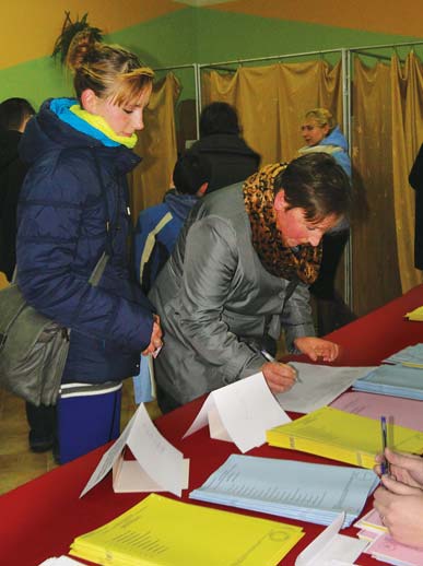 WYBORY SAMORZĄDOWE 2014 G os