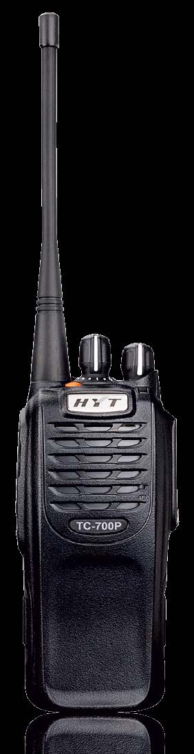 Radiotelefon TC-700P Analogowy radiotelefon przenośny Nowoczesna konstrukcja łącząca w sobie zaawansowane oprogramowanie, niespotykanie duży głośnik, zapewniający doskonałą słyszalność nawet w