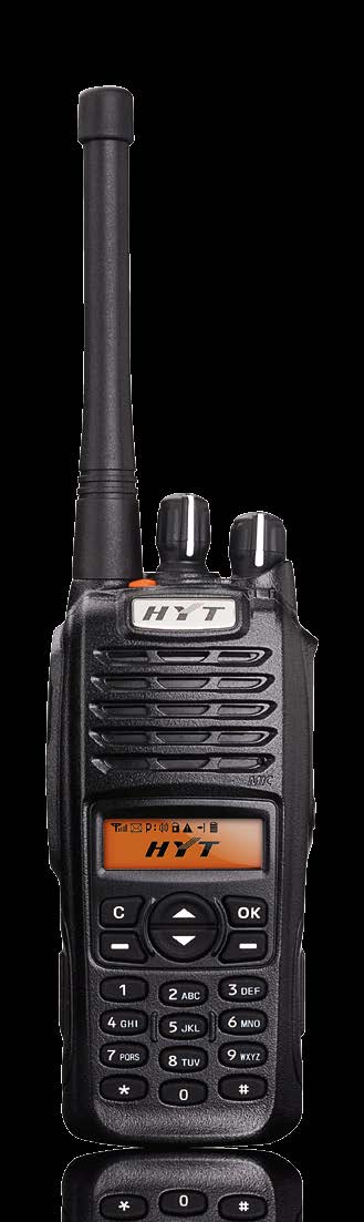 Radiotelefon TC-780 Analogowy radiotelefon przenośny Ten model radiotelefonu przenośnego wyznacza nowe standardy zarówno swoją zwartą konstrukcją, jak i bogatym zakresem funkcji.