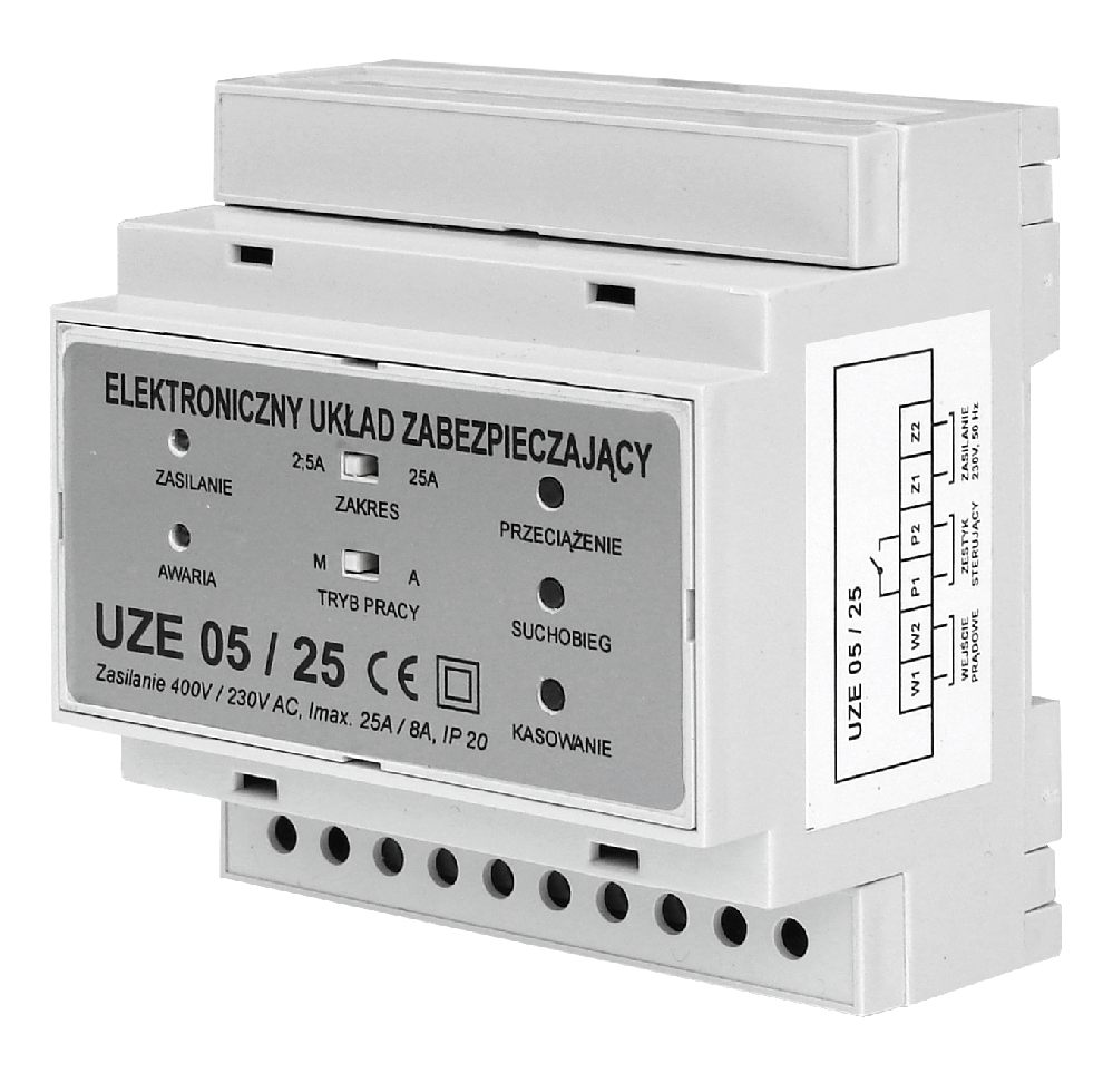 ELEKTRONICZNY UKŁAD ZABEZPIECZAJĄCY UZE