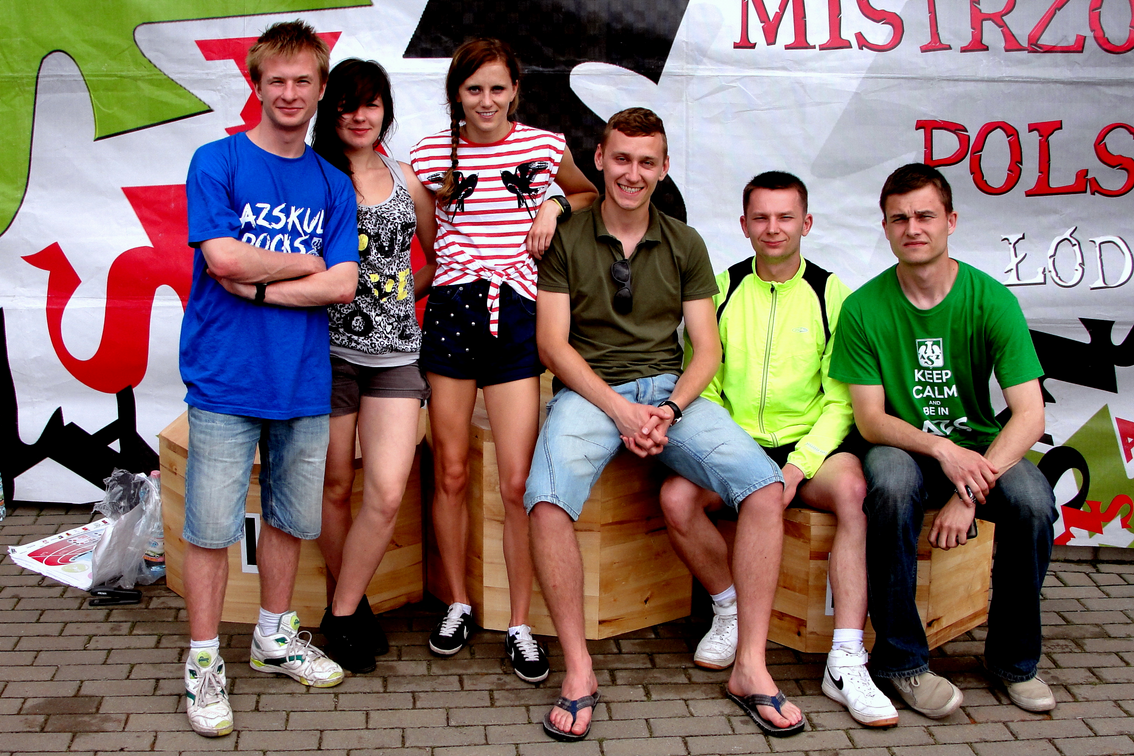 Lekkoatletyka Drużyna lekkiej atletyki uczestniczyła w dniach 6-8.06.2013 r. w Akademickich Mistrzostwach Polski w Łodzi.