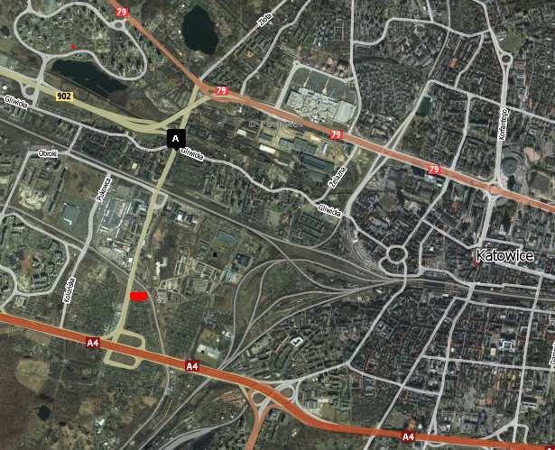 2. Mapy lokalizacyjne: Stacja Orlen, Salon Peugeot Hotel Stacja BP Działka