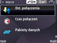 Wyświetlacz Nokii E63 jest wyprodukowany w technologii TFT i wyświetla 16 milionów kolorów w rozdzielczości 320 x 240 (QVGA).