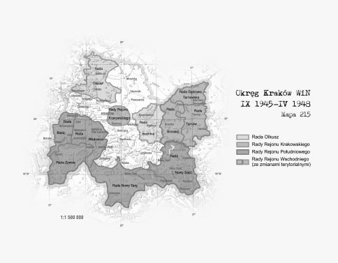 Źródło: Atlas polskiego podziemia niepodległościowego 1944 1956, Warszawa Lublin 2007, s. 301. 29 lutego 1952 r. skazano go na karę śmierci zamienioną na 15 lat więzienia.