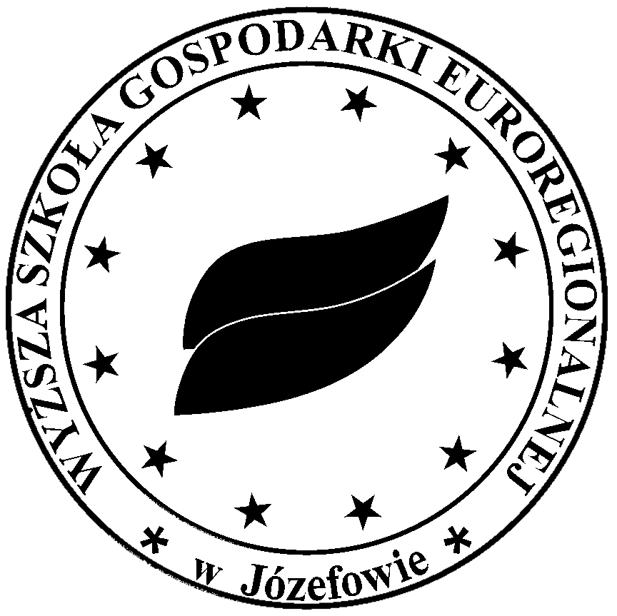 Wyższa Szkoła Gospodarki Euroregionalnej im. Alcide De Gasperi w Józefowie Journal of Modern Science JoMS DOI 10.