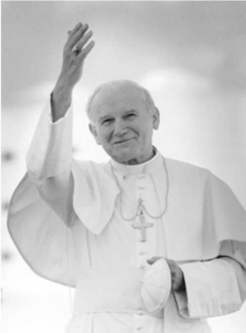 October 22 - Memorial of St. John Paul II, Pope.