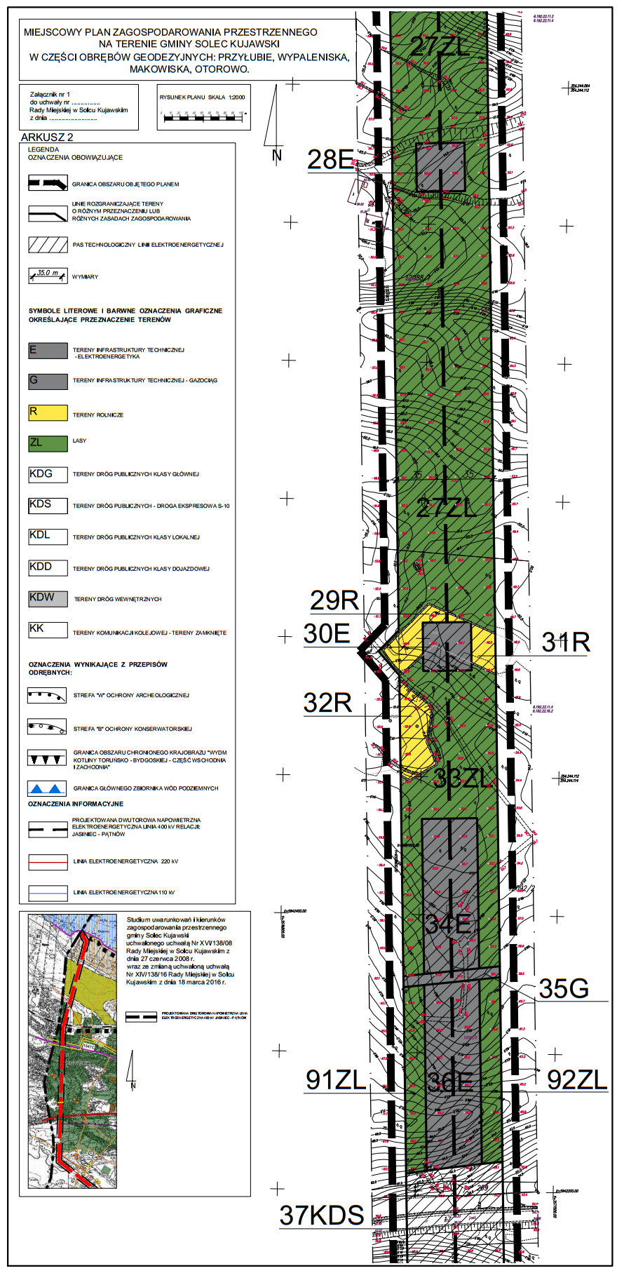 Prognoza oddziaływania na środowisko projektu m.p.z.p. na terenie gminy Solec Kujawski ( ) - Geofabryka 10 Rysunek 2.
