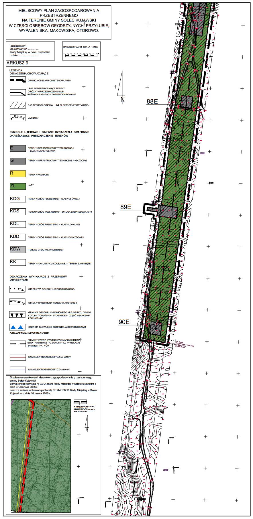 Prognoza oddziaływania na środowisko projektu m.p.z.p. na terenie gminy Solec Kujawski ( ) - Geofabryka 17 Rysunek 9.