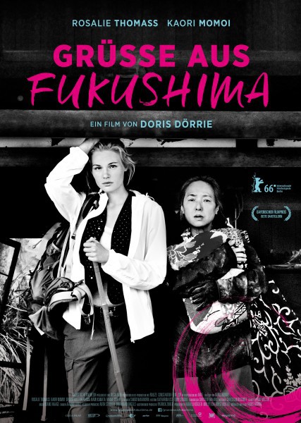 Przedstawia nagrodzony na Berlinale 2016 film FUKUSHIMA, MOJA MIŁOŚĆ Reżyseria Doris Dörrie Niemcy 2016, 108 min Historia młodej Niemki, która zaprzyjaźnia się ze starszą Japonką podczas podróży do