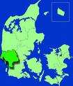 Ribe Amt (Dania) PołoŜenie Ribe Amt połoŝone jest w południowo-zachodniej Jutlandii. Przed podziałem administracyjnym (1 styczeń 2007), Ribe Amt było jednym z 13 duńskich województw.