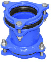 ŁĄCZNIKI Łącznik rurowy uniwersalny (RU) Universal pipe coupling (RU) Соединитель обжимной универсальный (RU) nr kat.
