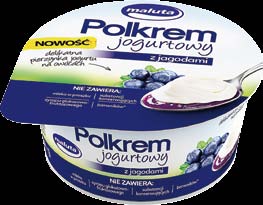 4 49 3 69 Masło Ekstra Premium Polmlek, 2 g, 82% tł cena za 1-18,45 PLN 1 29 0 Krem z owocami, 130 g SM Maluta cena za 1-7,62 PLN 2 39 1 3 Mleko Zambrowskie 1 l, 1,5% lub 3,2% 4 88 1 na konto