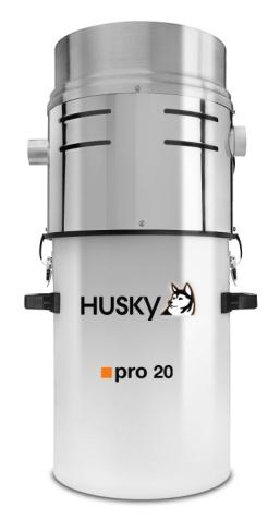 01392 Jednostka Husky PRO10 150I-EU-P Pojemność zbiornika 47,7l Tłumik hałasu oraz gumowe elementy do połączenia z instalacją PVC.