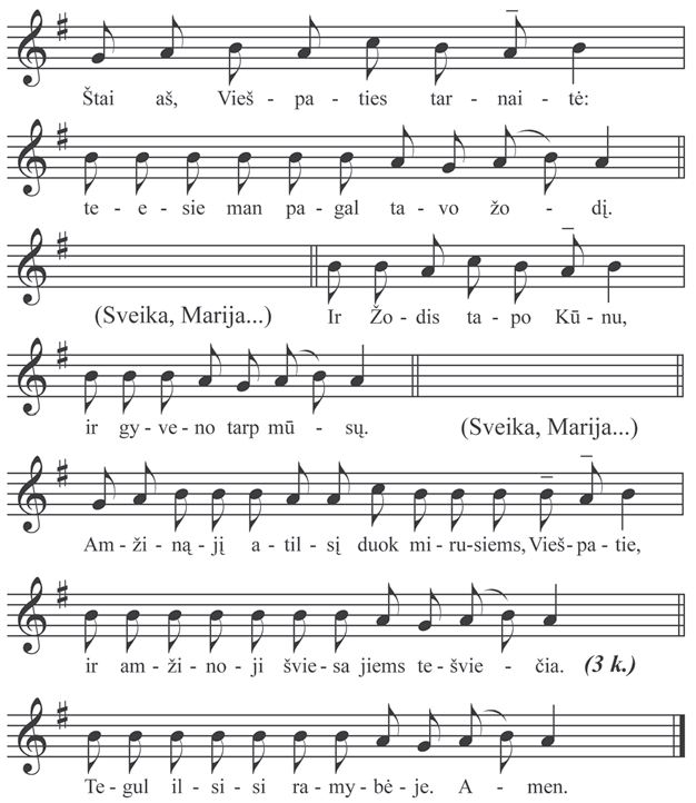 V SKYRIUS 135 Vepriø ir Vilniaus Verkių Kalvarijø istoriografiniai, apeigų ir muzikos sugretinimai Veprių, Vilniaus Verkių ir žemaičių melodijos akivaizdūs bažnytinio grigališkojo himno