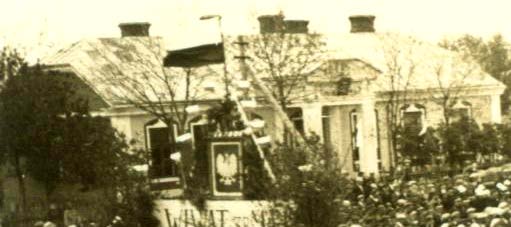 Nowa siedziba Urzędu Gminy w Rejowcu. Rok 1930.