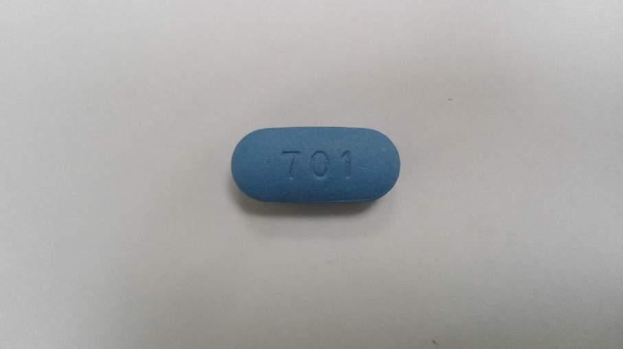 Ziagen 300 mg tabletka powlekana Tabletki z kreską dzielącą, dwuwypukłe, w