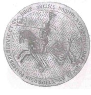herb Koszalina, wzorowany na pieczęci księcia Bogusława II, posiada gryfa kaszubskiego umieszczonego na proporcu, we wszystkich znanych przypadkach (patrz zdjęcia pieczęci Bogusława IV, Barnima III i