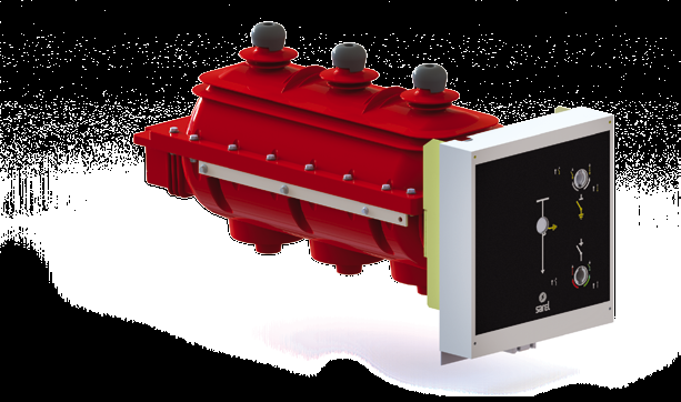 Generalities Общая информация Informacje ogólne The on-load switches IM6 series are made up of an epoxy cast resin housing, filled with 150kPa abs. pressured SF6 gas, operative life sealed.