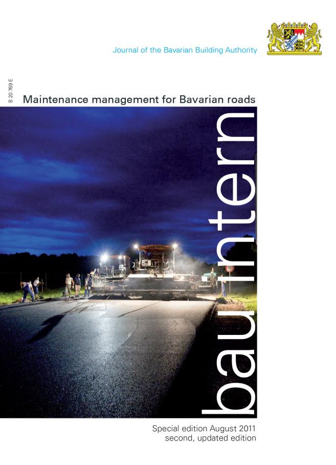 Bau intern -wydanie specjalne: Zarządzanie utrzymaniem dróg w Bawarii Wersja