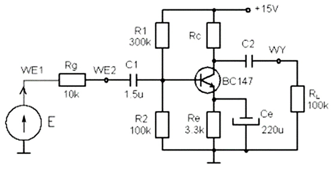 Zadanie 28. Jaką funkcję pełni w urządzeniach elektronicznych przedstawiony na schemacie układ? A.