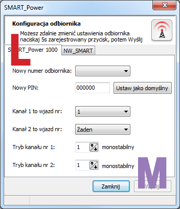 t Po naciśniętego przycisku pilota można odczytać rodzaj pilota (zdalny pozycja pierwsza wolna, zdalny z numerem pozycji, lokalny, MANAGER) oraz w zależności od rodzaju pilota: jego numer seryjny,