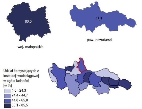 2.3. Zjawiska środowiskowe Gminny Program Rewitalizacji Gminy Rabka-Zdrój na lata 2016-2023 Kolejnym obszarem zdefiniowanym w Ustawie i Wytycznych, w którym należy badać zjawiska kryzysowe, są